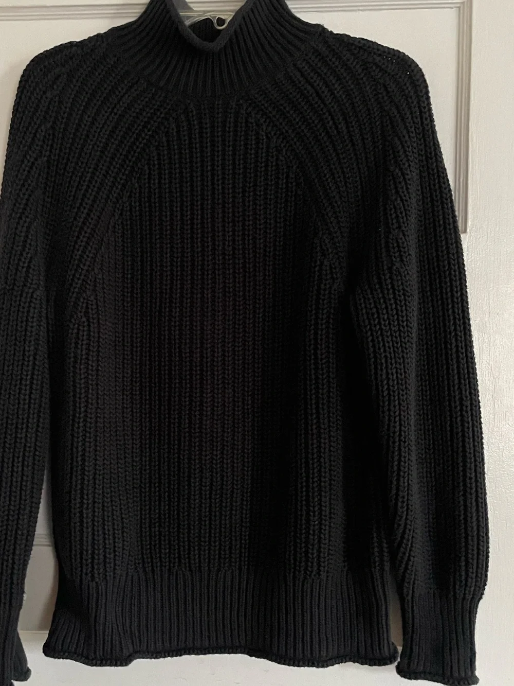 J. Crew Relaxed Cotton Rollneck Sweater S  Excellent Used